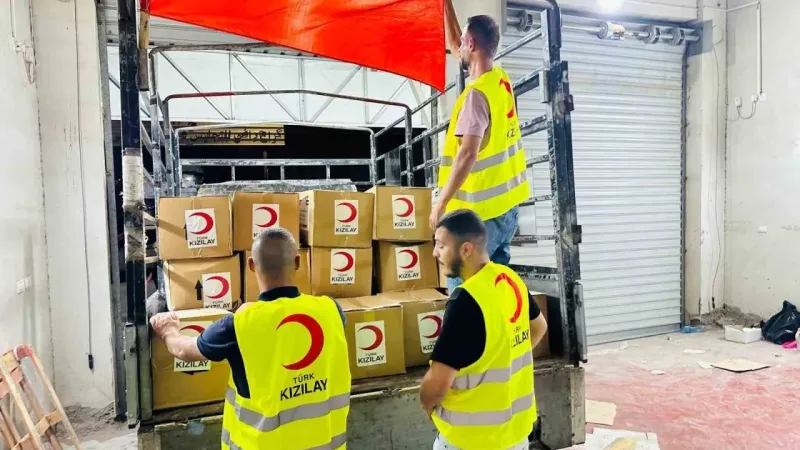 Türk Kızılay’dan Batı Şeria’ya bin 200 gıda kolisi –  Ankara Haber